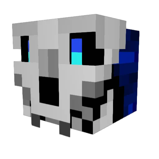 DatDudeDevli Minecraft avatar head, 3D render