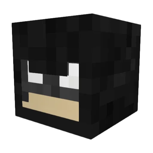 DatHotGamerBoi Minecraft avatar head, 3D render