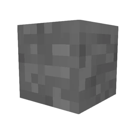 Data_Corrupted34 Minecraft avatar head, 3D render