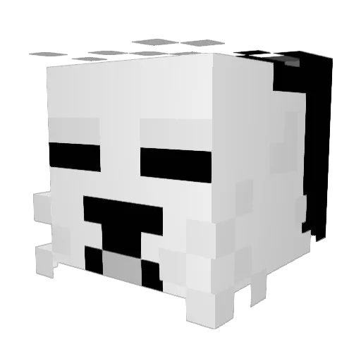 Datboi37 Minecraft avatar head, 3D render