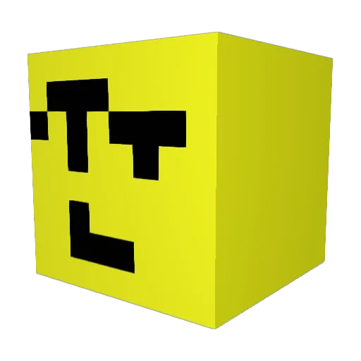 Datdoorsguy Minecraft avatar head, 3D render