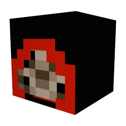 Daugaard5585 Minecraft avatar head, 3D render