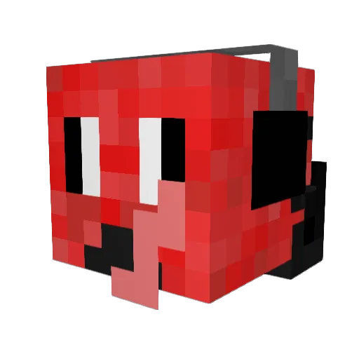 Daundeadking2 Minecraft avatar head, 3D render