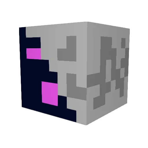 Dauri Minecraft avatar head, 3D render
