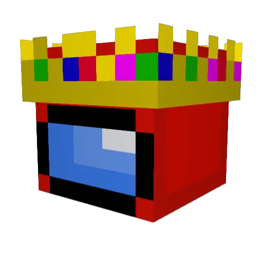 Dav3fresh09 Minecraft avatar head, 3D render