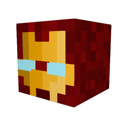 Davcenmt2 Minecraft avatar head, 3D render