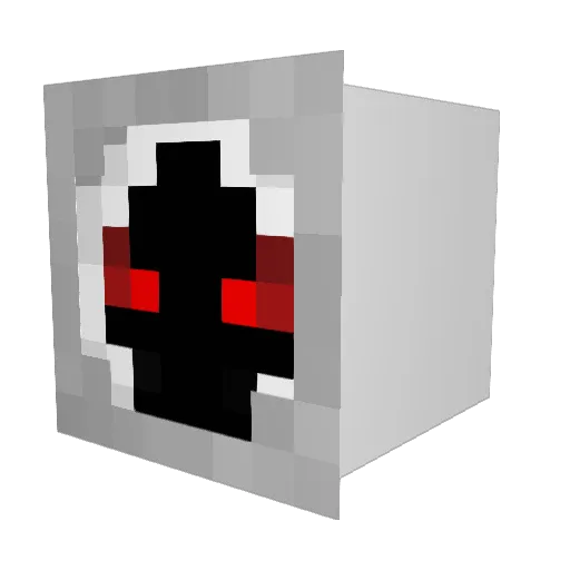Dave1006 Minecraft avatar head, 3D render