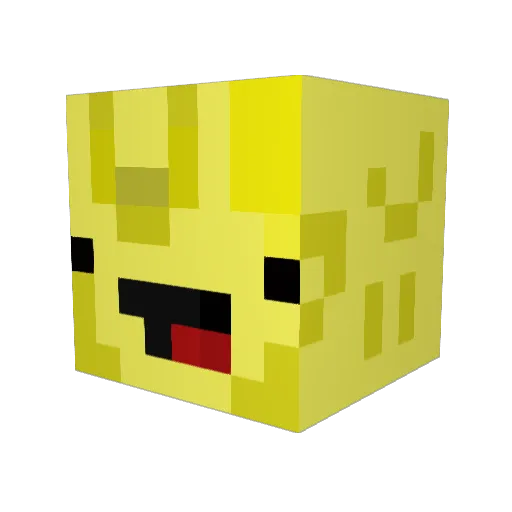 Dave110907 Minecraft avatar head, 3D render