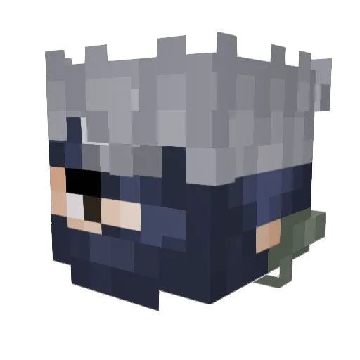 Dave931 Minecraft avatar head, 3D render