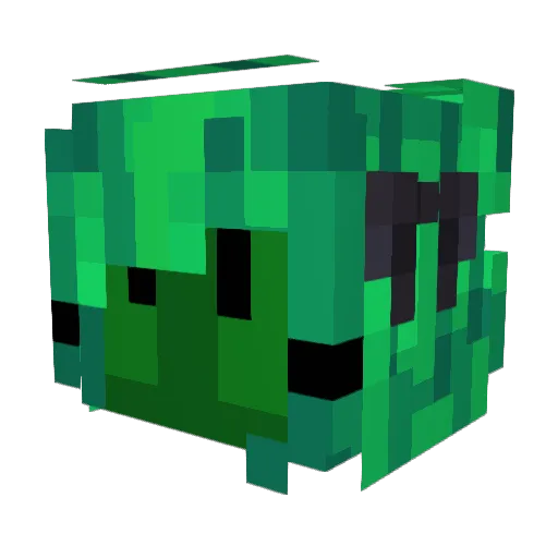 DaveGrohll Minecraft avatar head, 3D render