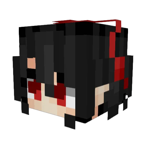 DaveIsNotDead Minecraft avatar head, 3D render