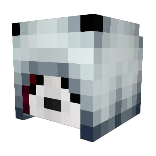 Daveed987 Minecraft avatar head, 3D render