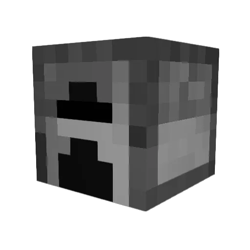 Davenator911 Minecraft avatar head, 3D render