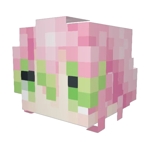Daves_The_Gamer Minecraft avatar head, 3D render