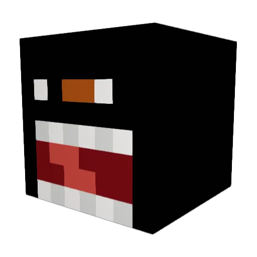 Davethaboss Minecraft avatar head, 3D render