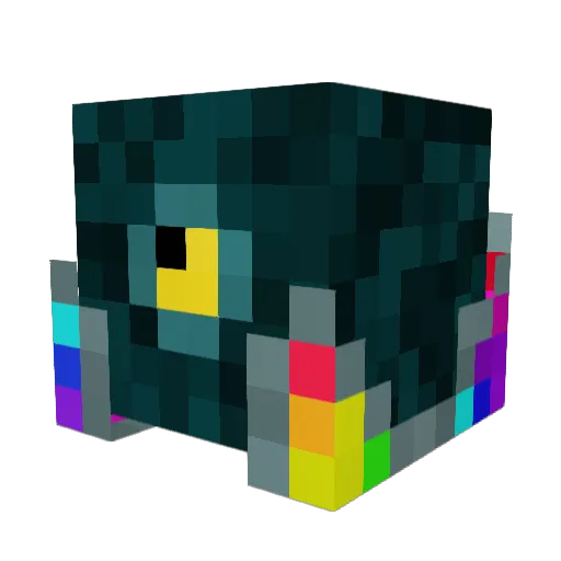 Davethecreeper1 Minecraft avatar head, 3D render