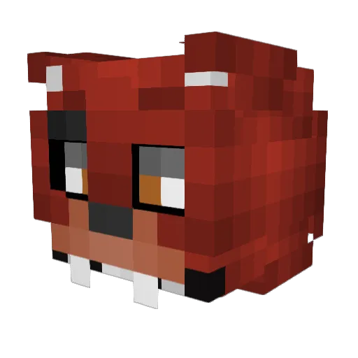 DaveyBR3 Minecraft avatar head, 3D render