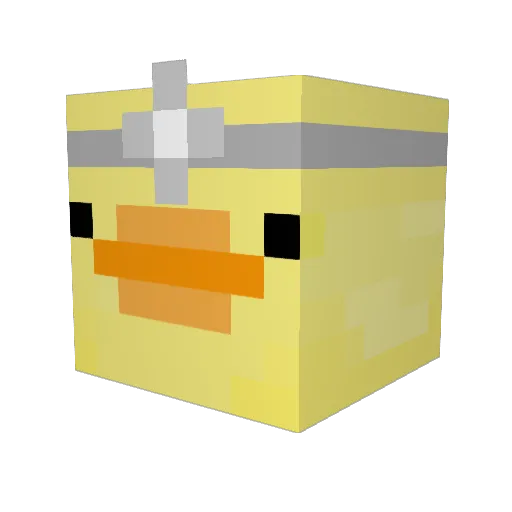 Davi_Li Minecraft avatar head, 3D render