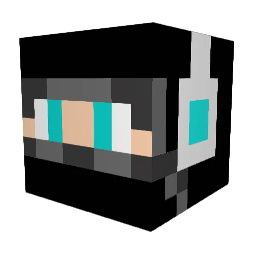 Davi_davi_dave Minecraft avatar head, 3D render