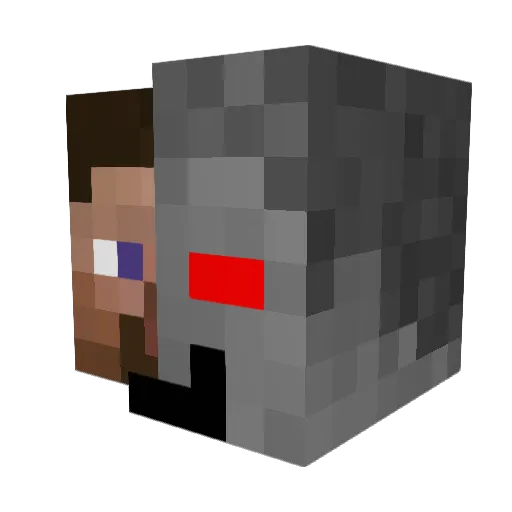 David01Michael Minecraft avatar head, 3D render