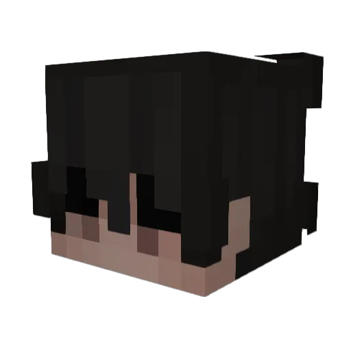 David1874 Minecraft avatar head, 3D render