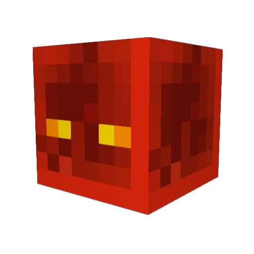 David7295 Minecraft avatar head, 3D render
