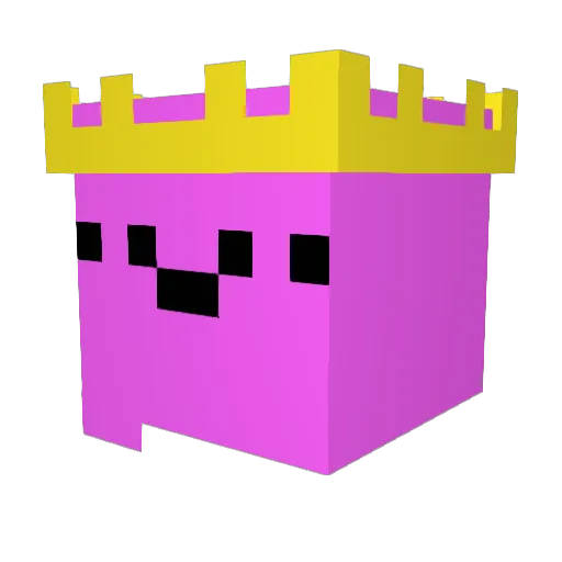 David90563 Minecraft avatar head, 3D render