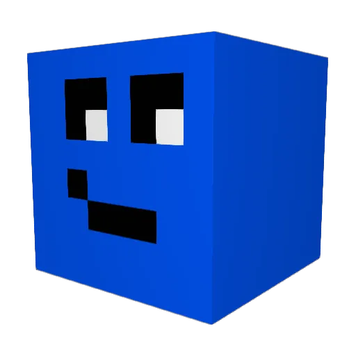 Minecraft-Avatar von DavidAws: Kopf als 3D-Render