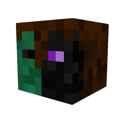 DavidB20071 Minecraft avatar head, 3D render