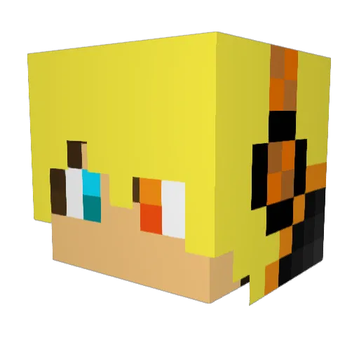 DavidDai214 Minecraft avatar head, 3D render