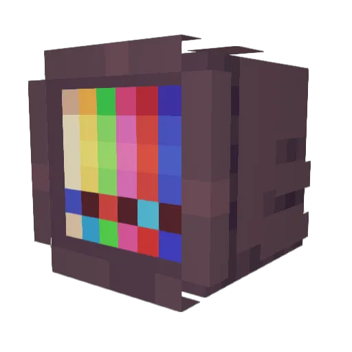 DavidDetl Minecraft avatar head, 3D render