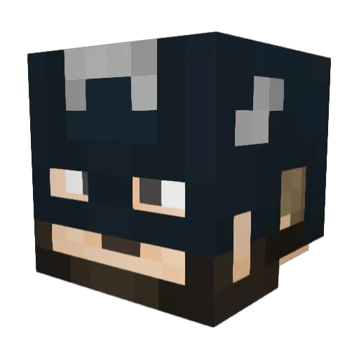 DavidG0ggins Minecraft avatar head, 3D render