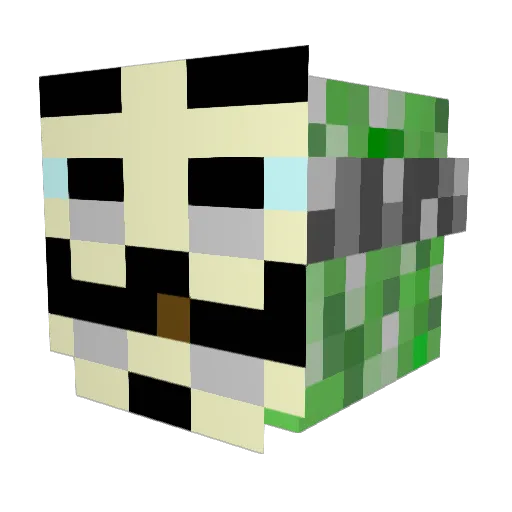 DavidI3G Minecraft avatar head, 3D render