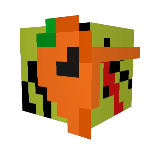 DavidIsHere_ Minecraft avatar head, 3D render