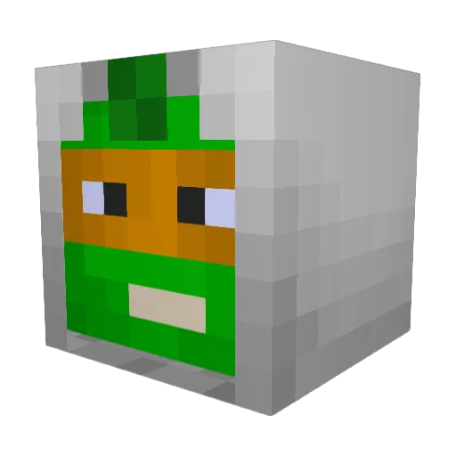 DavidLefebvre123 Minecraft avatar head, 3D render