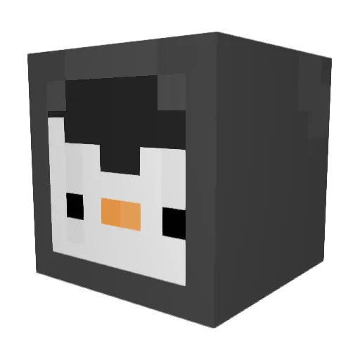 DavidMason_62 Minecraft avatar head, 3D render