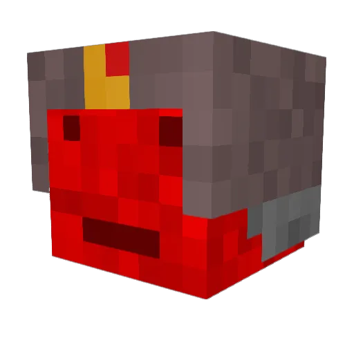 DavidRoderick Minecraft avatar head, 3D render