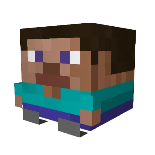 David_2305 Minecraft avatar head, 3D render