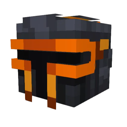 David_HaDe Minecraft avatar head, 3D render