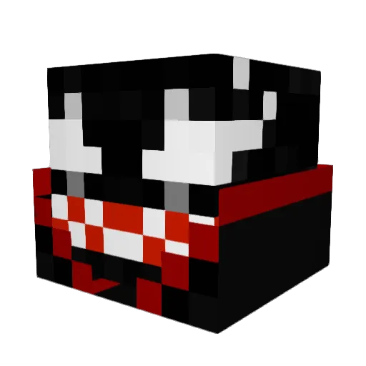 David_Pl4ys Minecraft avatar head, 3D render