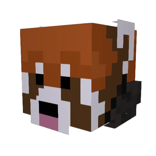 David_Vela Minecraft avatar head, 3D render