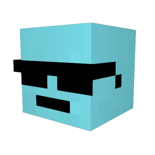 David_ninja99 Minecraft avatar head, 3D render