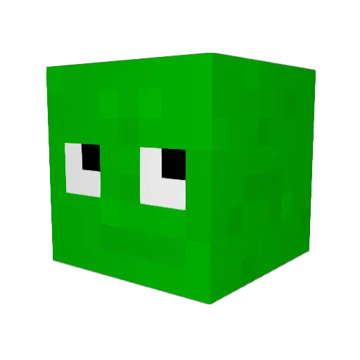 Davidat3am Minecraft avatar head, 3D render