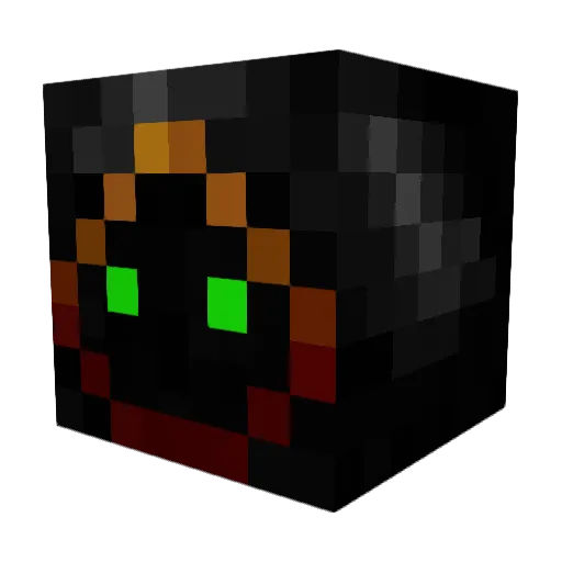 Davidbb Minecraft avatar head, 3D render