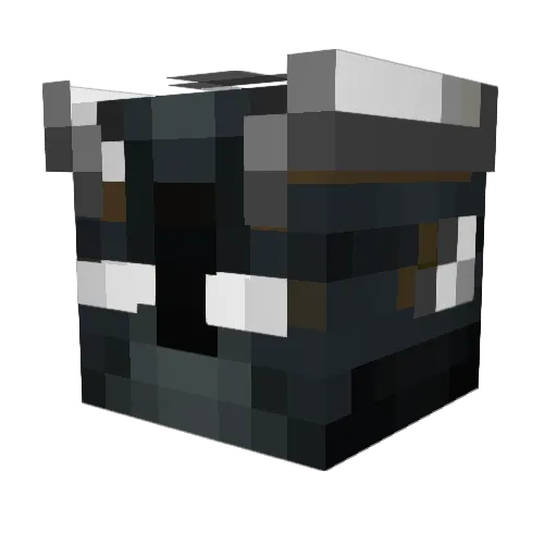 Davidduesenjet1 Minecraft avatar head, 3D render