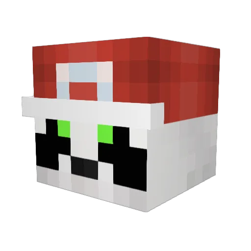 Davidiscrazy007 Minecraft avatar head, 3D render