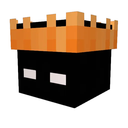 Davidlgf321 Minecraft avatar head, 3D render