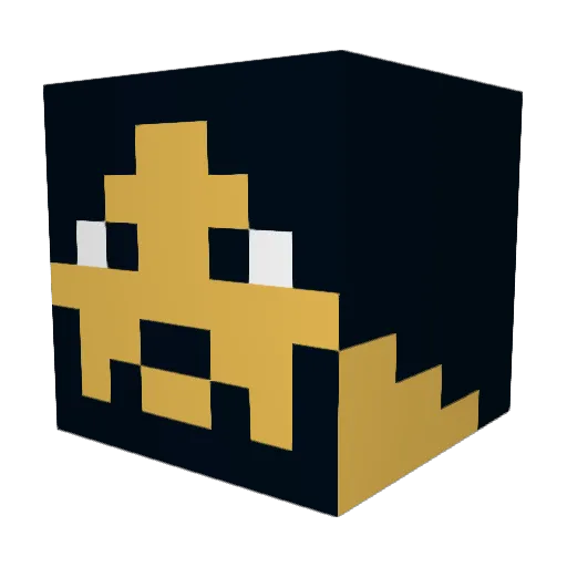 Davidmc20 Minecraft avatar head, 3D render