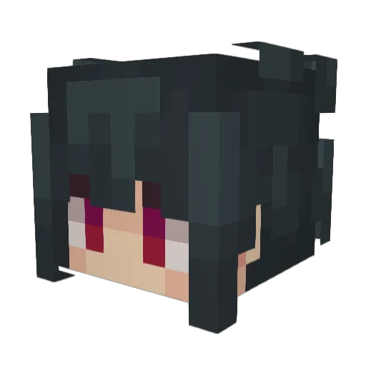 DavidmcBuilds Minecraft avatar head, 3D render