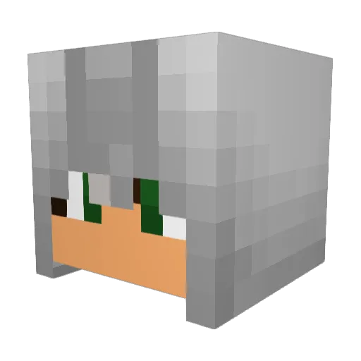 Davidos_Admin Minecraft avatar head, 3D render